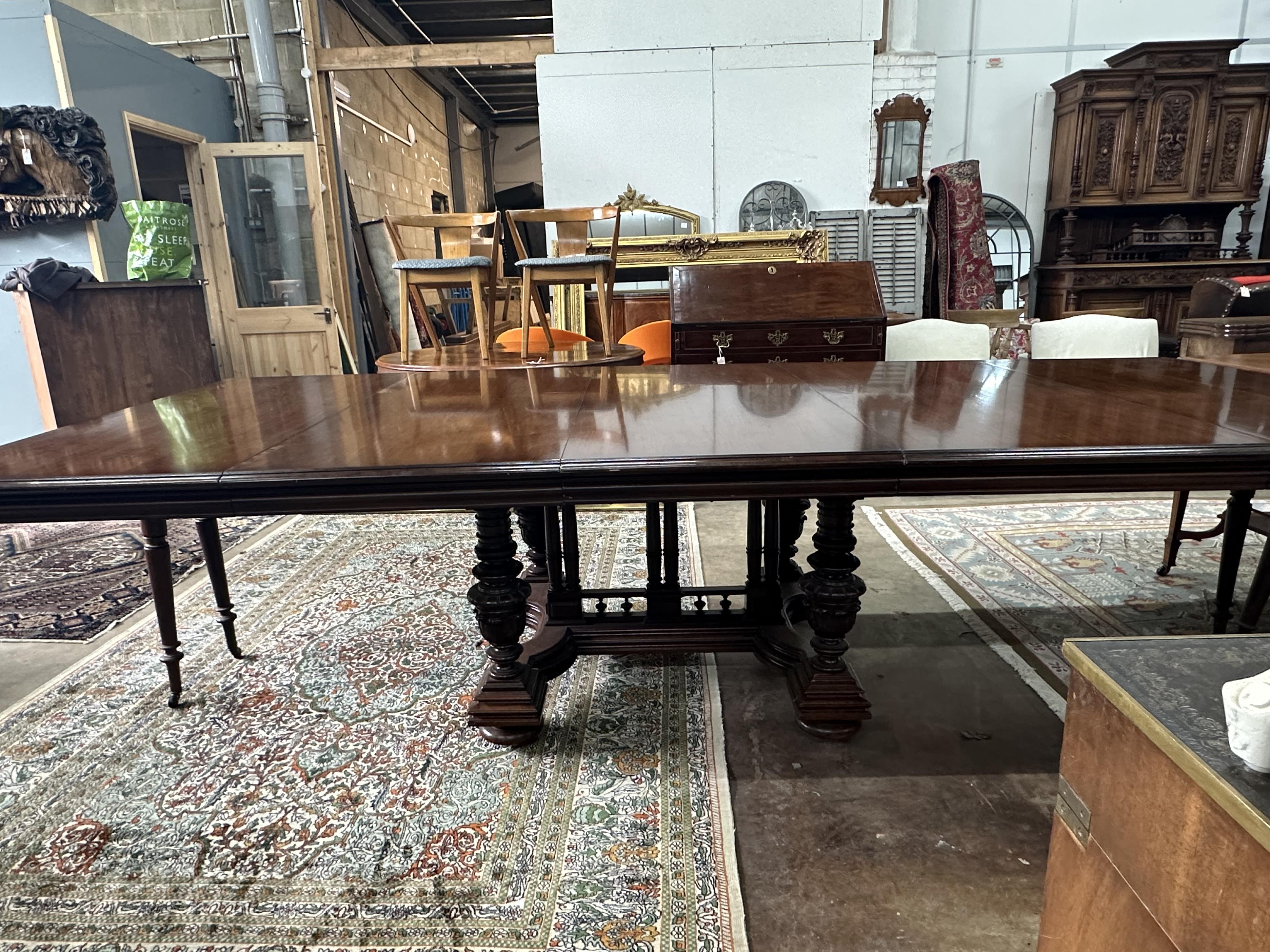A set of twelve reproduction Chippendale style oak dining chairs, two with arms. Condition - good